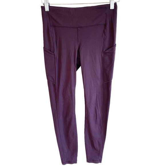 Lululemon Women’s 6 Speed Up Tight 28" Purple Maroon Full-On Luxtreme - Picture 2 of 11